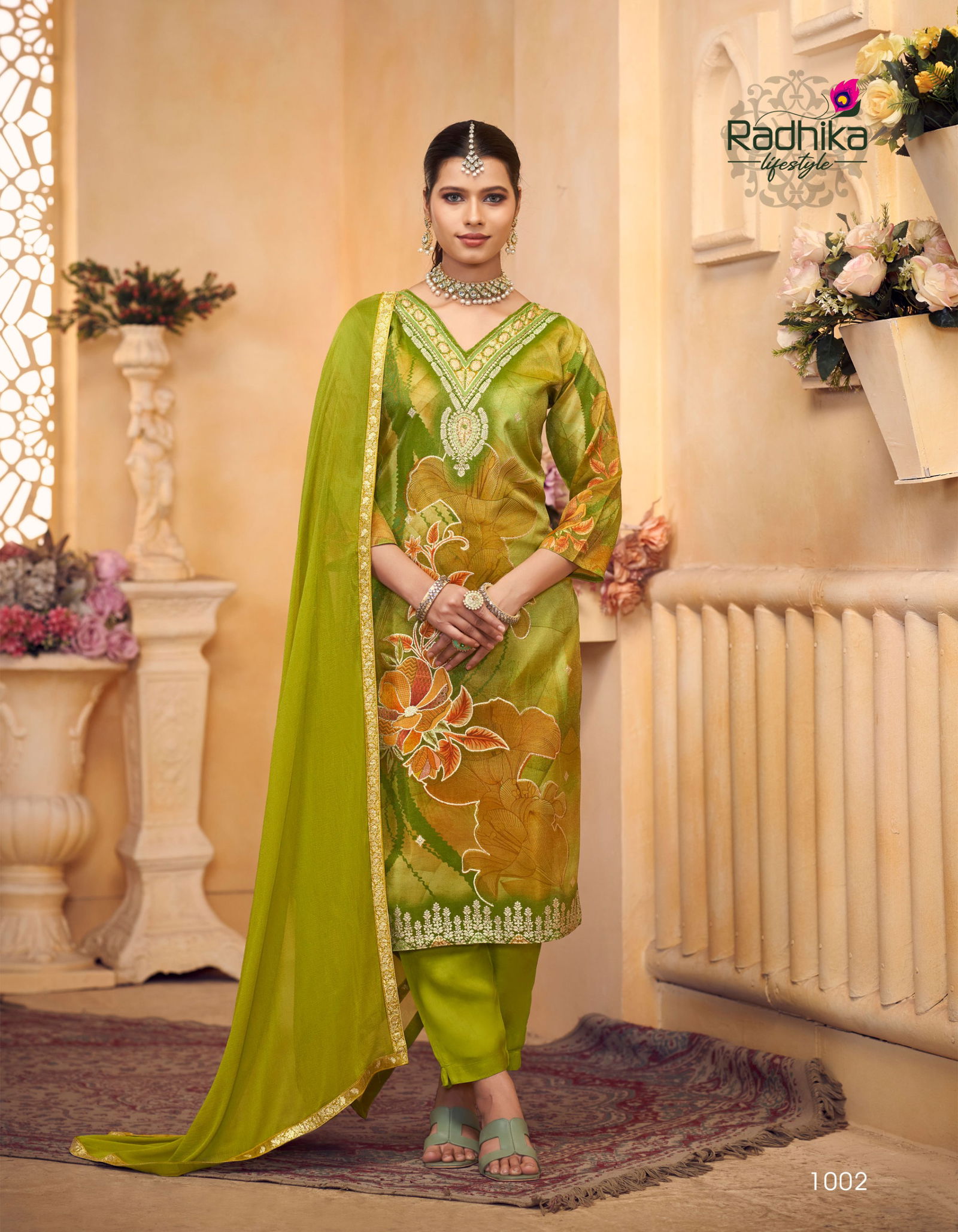 Aanchal Vol 1 By Radhika Printed Kurti With Bottom Dupatta Wholesale In India